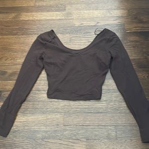 lululemon Align Long Sleeve Shirt - Eggplant - Size 6